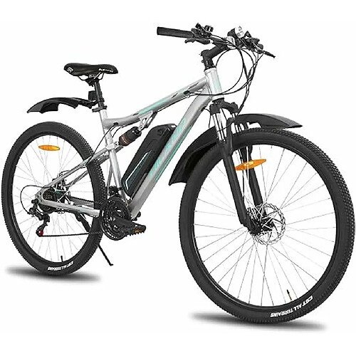 Hiland 27,5/29" elektrische mountainbike - zwart menager-plus