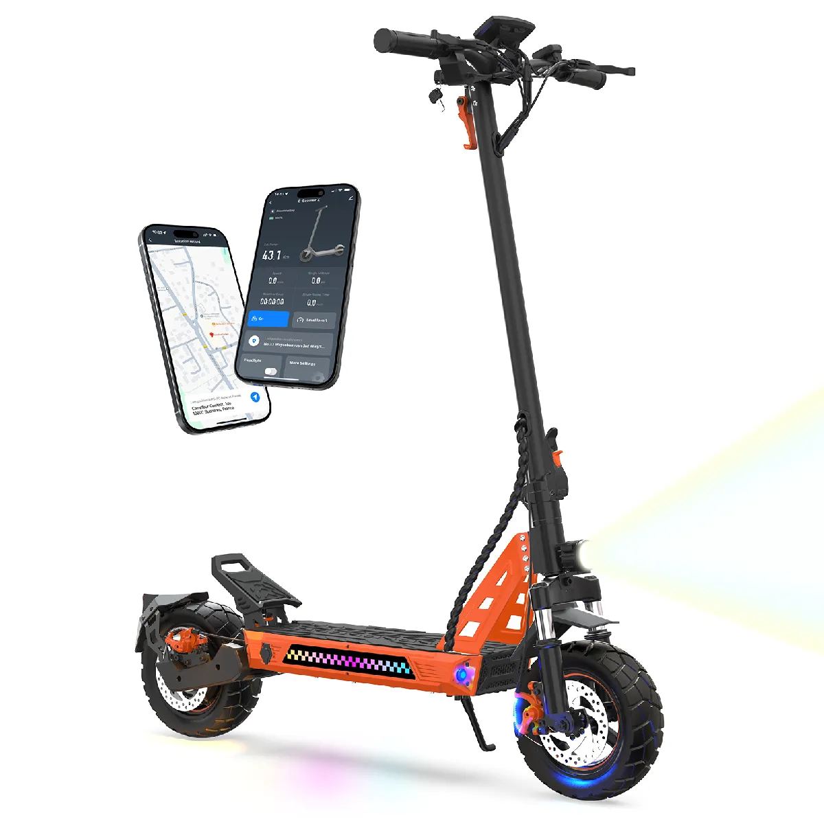 TOFUN 1000W elektrische scooter voor volwassenen menager-plus