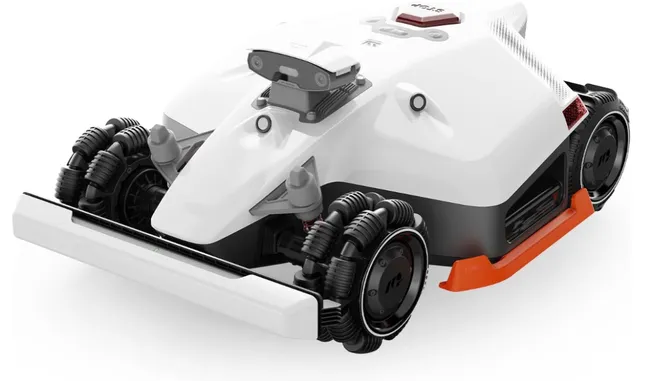 Draadloze robotmaaier, geen RTK-antenne nodig, aanbevolen voor 3000 m², hellingen tot 80%, maaihoogte 25-70 mm, met 4G-module